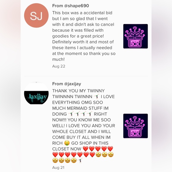 What’s in this mystery box? I DUNNO CUZ ITS A MYSTERY - Picture 5 of 6